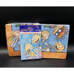 Lot 3 Nickelodeon 1st Birthday RUGRATS PAPER Napkins & Invitation Party New